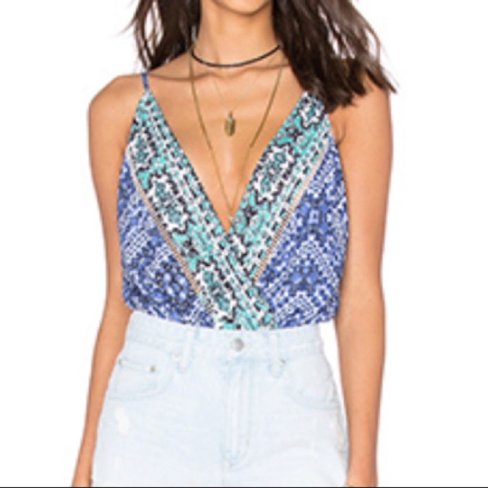 Lovers + friends Vision cami bodysuit